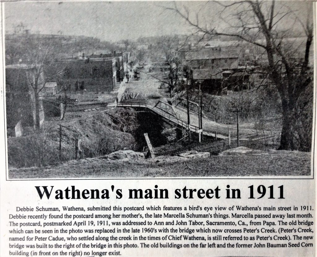 Wathena, Kansas a lincoln guide k. t. 1859